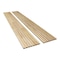 Ejoy Unfinished Slat Wood Panels for Walls, Paint and Stain Grade - Sleek, 4PK WWC7G-0000 - alternate 2
